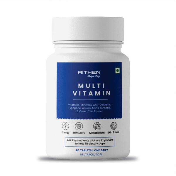 AITHEN Multivitamin for Men & Women with Immunity Boosters and Digestive Enzymes