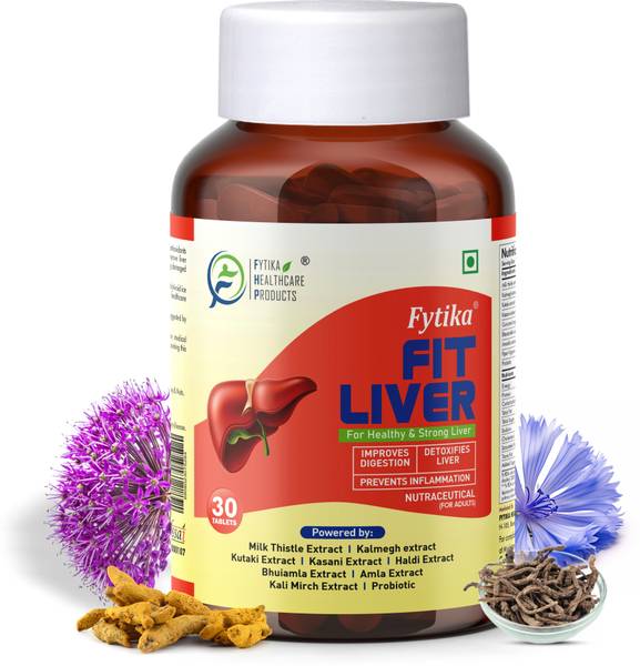 FYTIKA FIT LIVER For Healthy & Strong Liver Enriched (30 Tablets) PACK 1