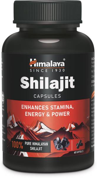 HIMALAYA Shilajit Capsule|For Stamina, Energy & Power|Supports Healthy Testosterone Level
