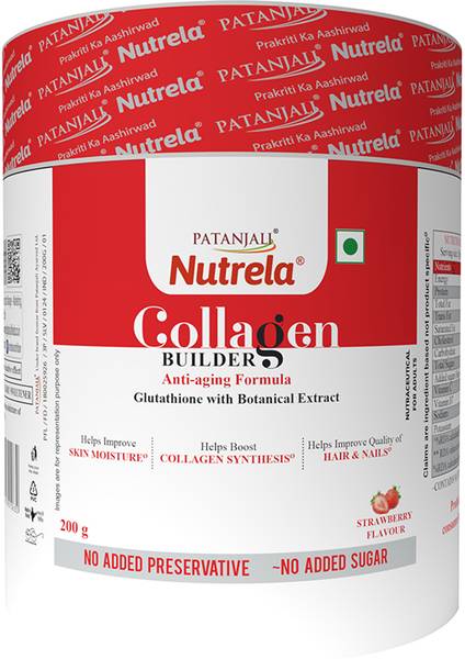 NUTRELA Collagen Builder for Men & Women Supplement For Healthy Skin, Hair & Nails