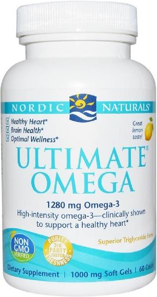Nordic Naturals Nordic Naturals, Ultimate Omega, Lemon,