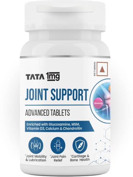 TATA 1mg Joint Support Advanced Tablet with Glucosamine, MSM, & Chondroitin (Non-Veg)