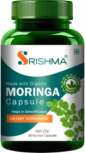 Srishma Moringa Capsules - Immunity & Metabolism Booster Nutritional Rich Supplement