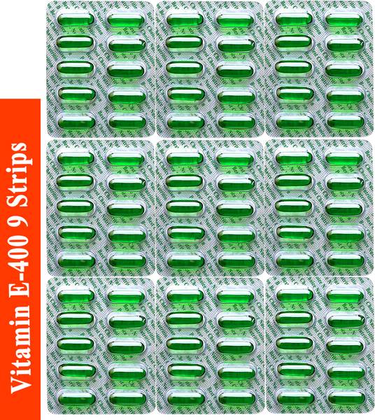 BEST CHOICE NUTRITION Vitamin E-400 Face Hair Pimple Glowing Skin & hair care