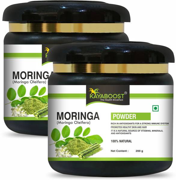 KAYABOOST Pure Moringa Leaf Powder For Weight Loss (Pack of 2)