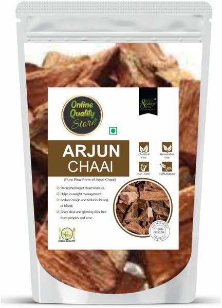 Online Quality Store Arjun Ki Chaal - 400gm | Arjun Chaal |100% Natural Terminalia Arjuna|Arjun bark
