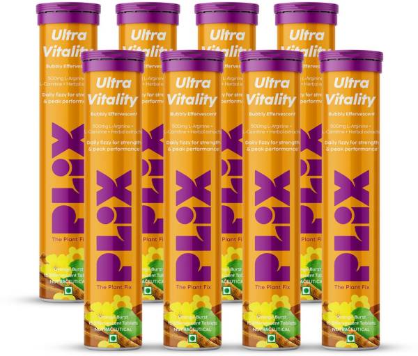 The Plant Fix Plix Ultra Vitality For Vigour, Performance & Strength (Pack of 8)