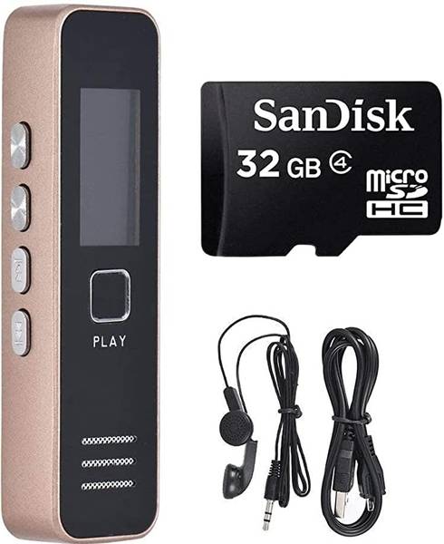 Inext Digital Voice Recorder 4K Audio Recording,MP3 players mini spy device 256 MB Voice Recorder