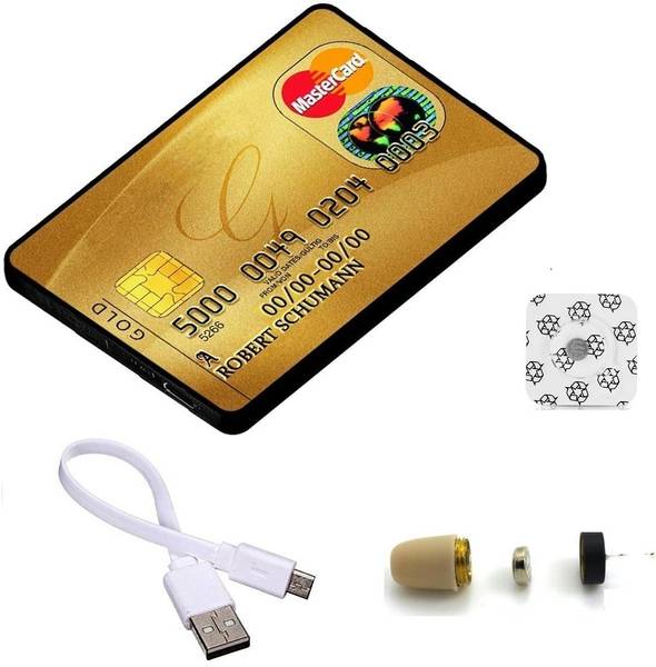 Safetynet Spy ATM Card with Dual Way Talking ID Card with Free 1 Cell NA Voice Recorder