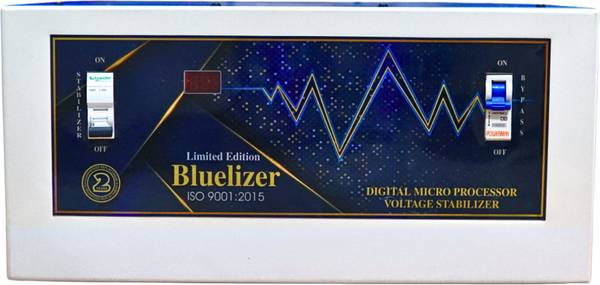 BLUELIZER 10KVA (80- 300) V HEAVY DUTY COPPER WIRED MAINLINE STABILIZER FOR HOME