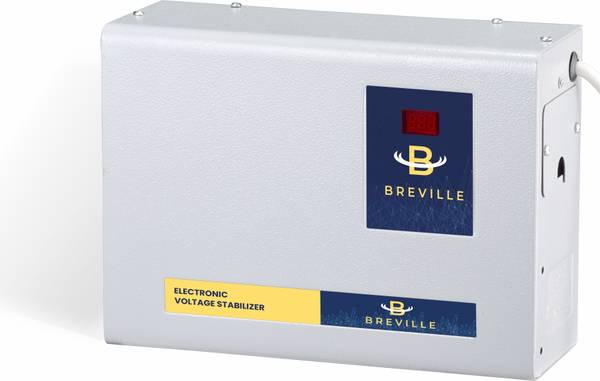Breville VS4130 Voltage Stabilizer for 4kVA (130V to 285V) Wide Working Range best for Inverter AC, Split, Windows AC for 1.5 Ton