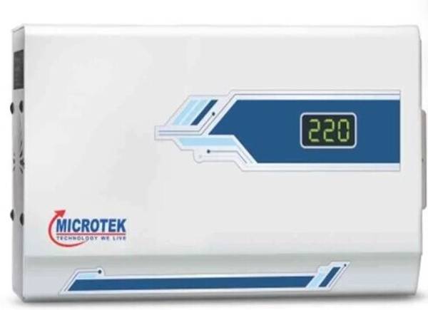 Lantech Microtek Pearl EM 4090 Automatic Voltage Air Conditioners Stabilizer of 90V-300V [Stabilizer Upto 1.5 Ton (A.C) Working Power (90V-300V) with ...