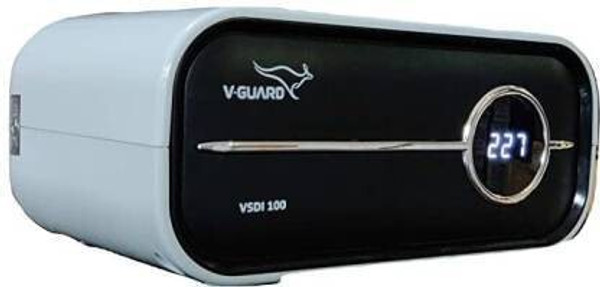 V-Guard VSDI 100 Voltage Stablizer (Grey) Voltage Stablizer up to 900 liters Refrigrator or Chest Freezer