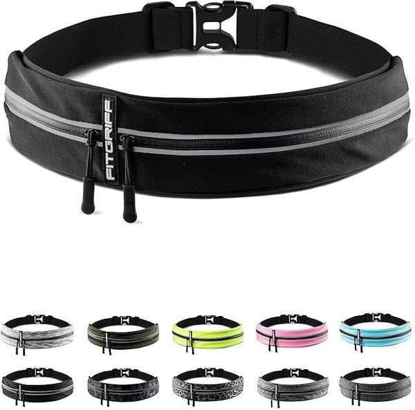 PRANT Running Belt for Phone, Waist Bag for Running, Sports Fitness Bum-Bag belt