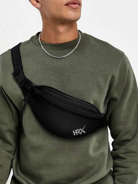 HRX by Hrithik Roshan Waist Bag for Men, Fanny Pack for Women, Fanny Pack for Men, Waist Bag for Women Waist Bag
