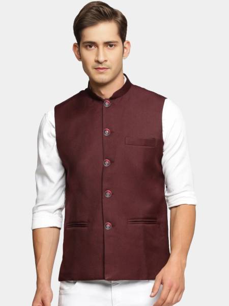 Rocksy Solid Men Waistcoat