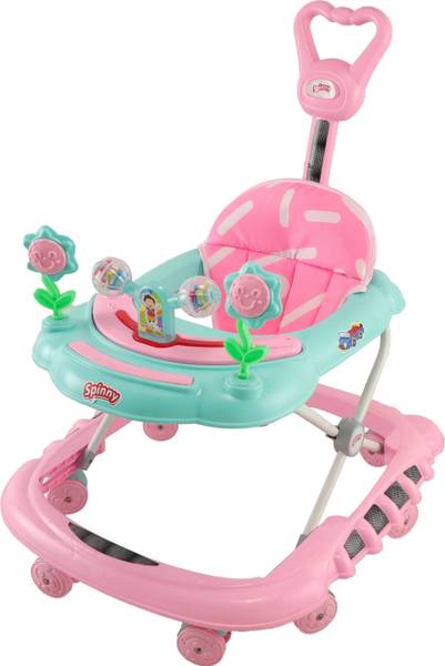JoyRide Musical 2-in-1 Walker With Parent Rod