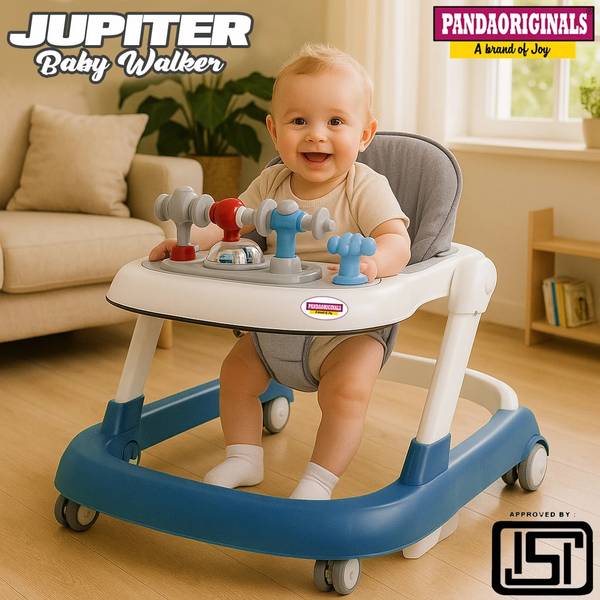 Pandaoriginals Musical Activity Walker With Parent Rod