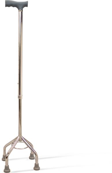 AGEasy Four-Legged Walking Stick Lightweight |Height Adjustable, Ergonomic Grip Walking Stick