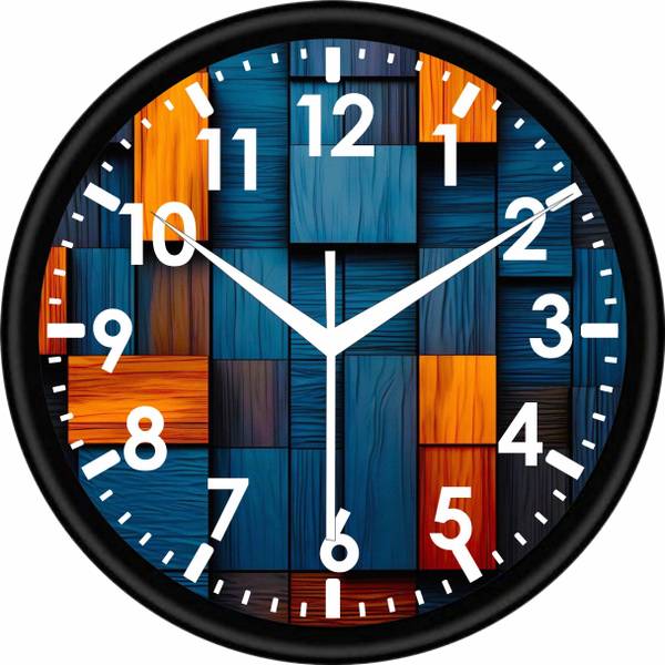 Rkpsenterprise Analog 24 cm X 24 cm Wall Clock