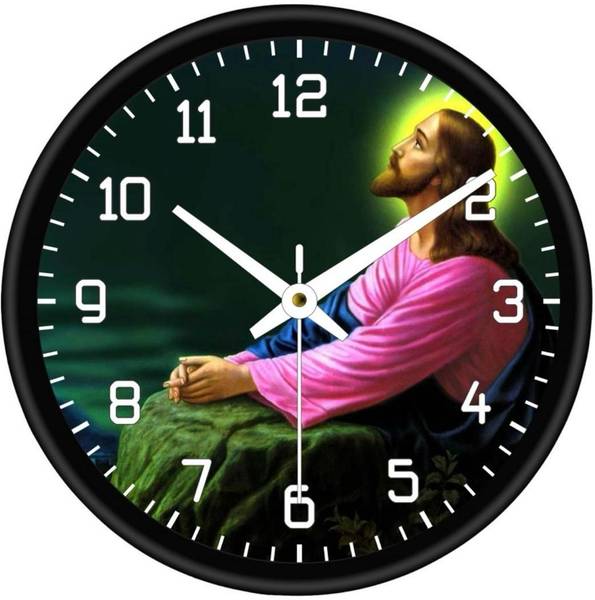 Vrk Enterprises Analog 26 cm X 26 cm Wall Clock