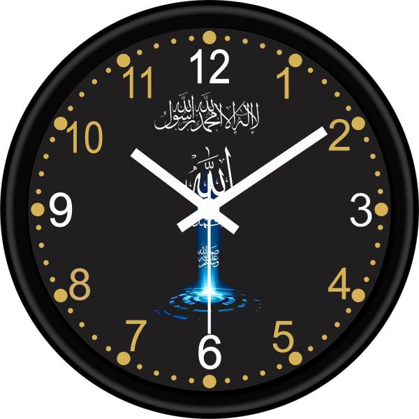 khushi collection Analog 25 cm X 25 cm Wall Clock