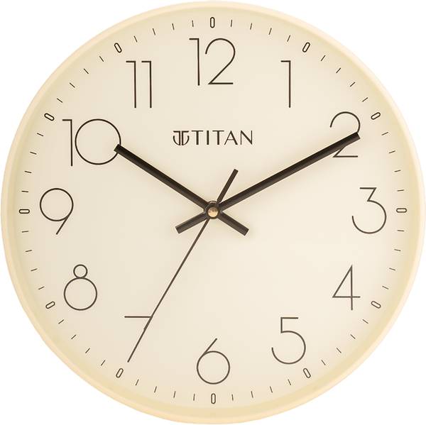 Titan Analog 30.5 cm X 30.5 cm Wall Clock