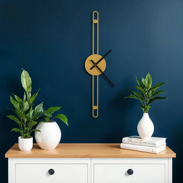 The Artment Analog 48.26 cm X 17 cm Wall Clock