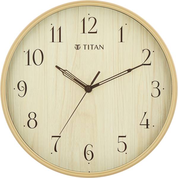Titan Analog 31 cm X 31 cm Wall Clock