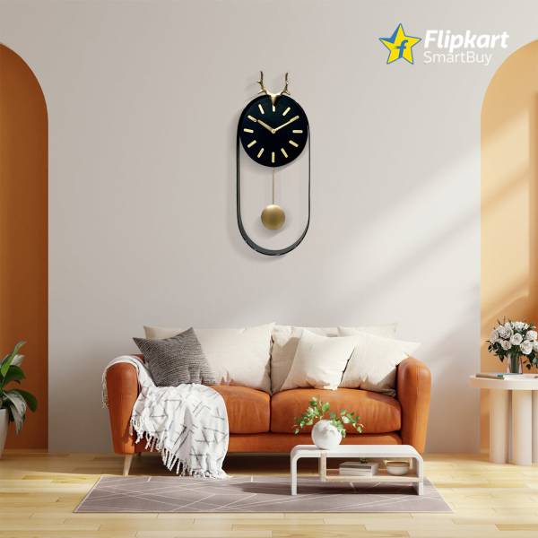 Flipkart SmartBuy Analog 44 cm X 18.5 cm Wall Clock