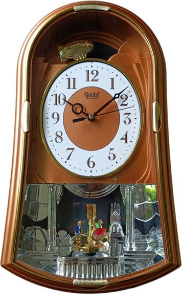AJANTA QUARTZ Analog 39.5 cm X 24 cm Wall Clock