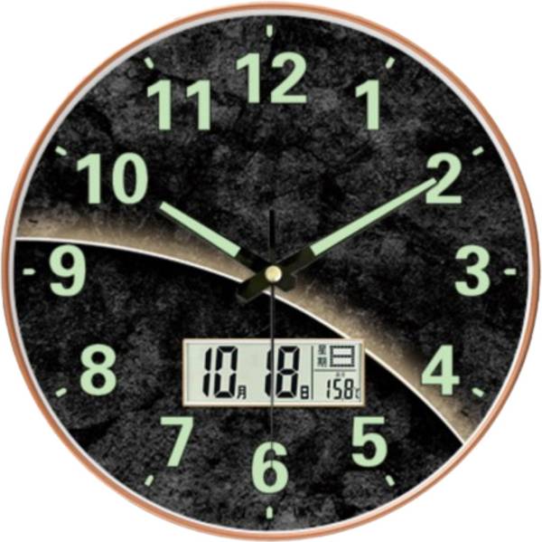M T BROTHERS Digital 29.5 cm X 29.5 cm Wall Clock