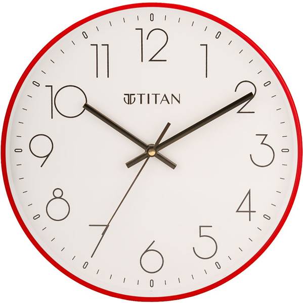 Titan Analog 30.5 cm X 30.5 cm Wall Clock