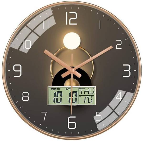 AshandRoh Analog-Digital 32 cm X 32 cm Wall Clock