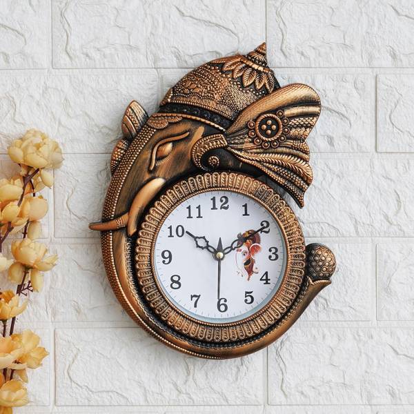 GOLDCREST Analog 22 cm X 27 cm Wall Clock