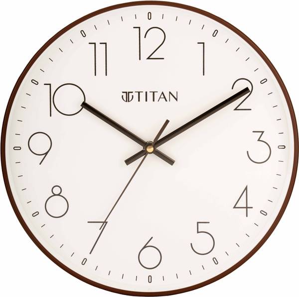Titan Analog 30.5 cm X 30.5 cm Wall Clock