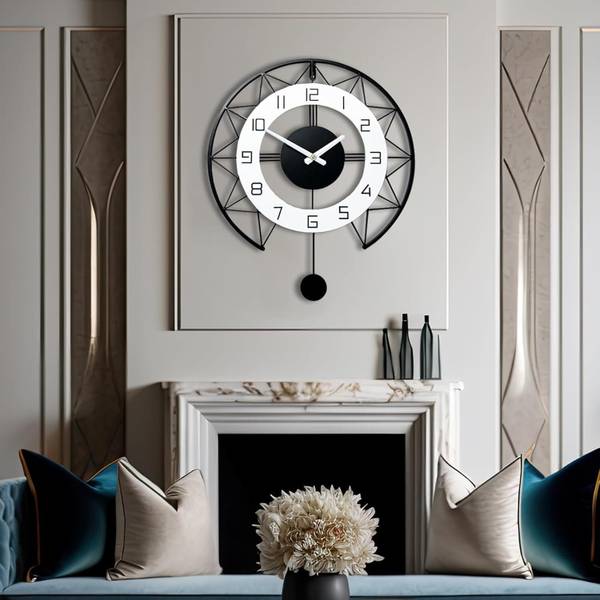 VMSR Analog 41 cm X 39 cm Wall Clock
