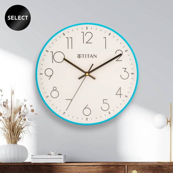 Titan Analog 30.5 cm X 30.5 cm Wall Clock