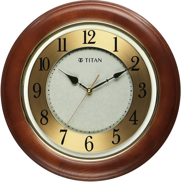 Titan Analog 39 cm X 39 cm Wall Clock