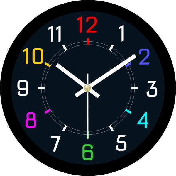 TrendsTube Analog 25 cm X 25 cm Wall Clock