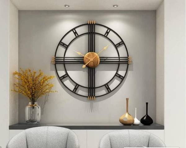 Metalsdecor Analog 60 cm X 60 cm Wall Clock