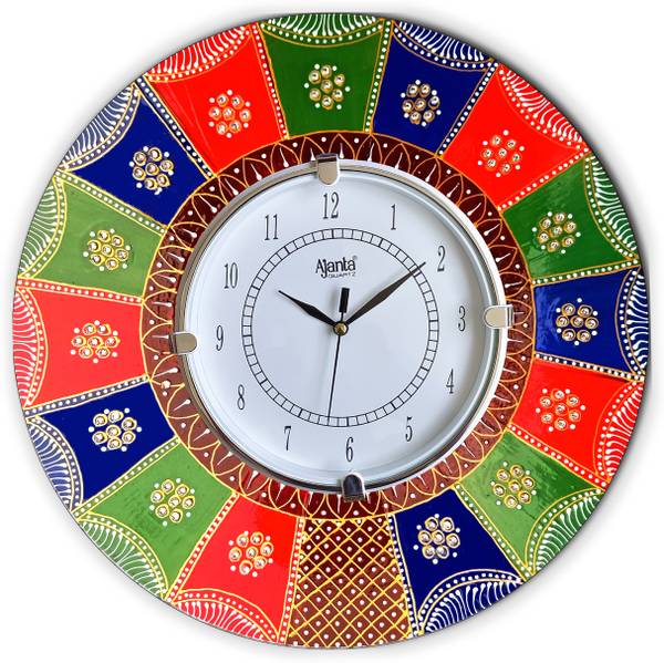 AJANTA Analog 33 cm X 33 cm Wall Clock