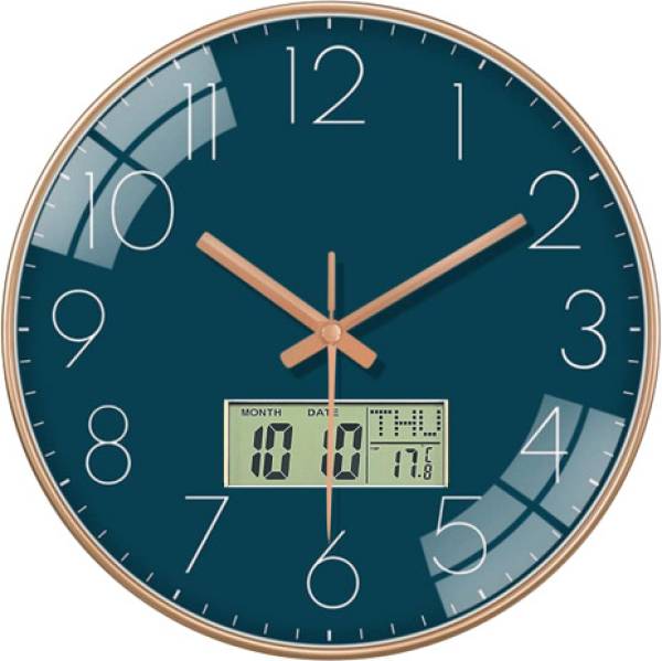 M T BROTHERS Digital 29.5 cm X 29.5 cm Wall Clock