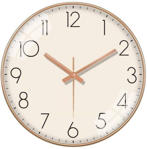 Star Work Analog 67 cm X 32.5 cm Wall Clock