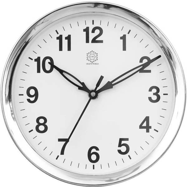 CW Crafts World Analog 20 cm X 20 cm Wall Clock Price History