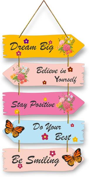 POSITIVE VIBE Lifestyle Wall hanging for home decoration wall decor gift