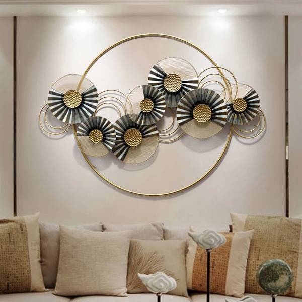 infinity lines int Wall Art Iron Wall Hanging Home Decoration Perfect for Living Room/Bedroom_ar_86
