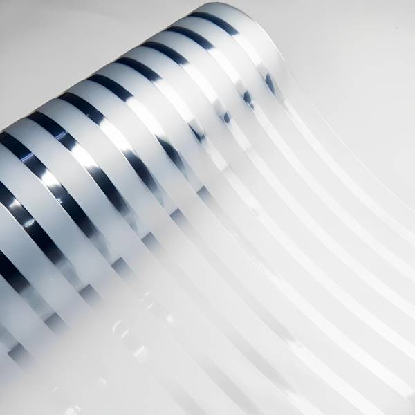 GreeWelt Striped Pattern peel and Stick Window Glass Film 16 X 72 Inch