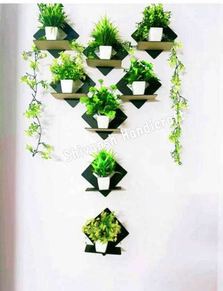 Vinayak Modern Wall Shelves for Home & Office Dcor-(8 Shelves)