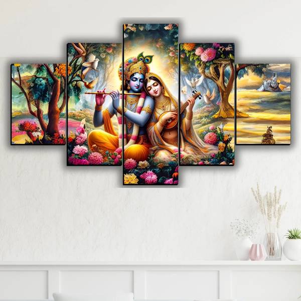 SNDArt Radha Krishna Home Decoration Items For Gift Items